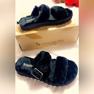 New Women's Koolburra UGG size 8 sandles/slipper's. Furry, comfy.🛍🛒🛍